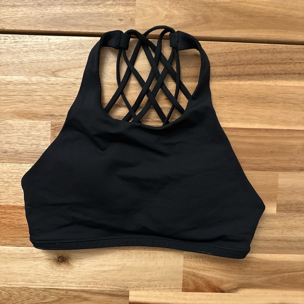 Lululemon Black Sports Bra